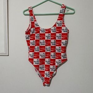 Coca-cola one piece swimsuit
